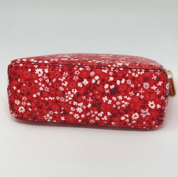 Michael kors Emmy large travel cosmetic case pouch sangria - Picture 4 of 9